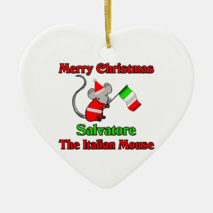 God jul Salvatore den italienska musen Julgransprydnad Keramik