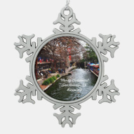 God jul! San Antonio TX Riverwalds ornament