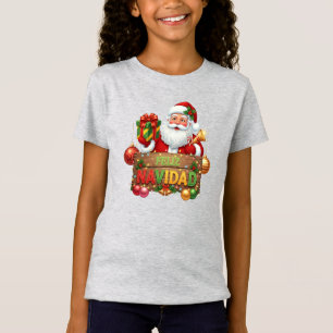 God Jul Santa Christmas T Shirt