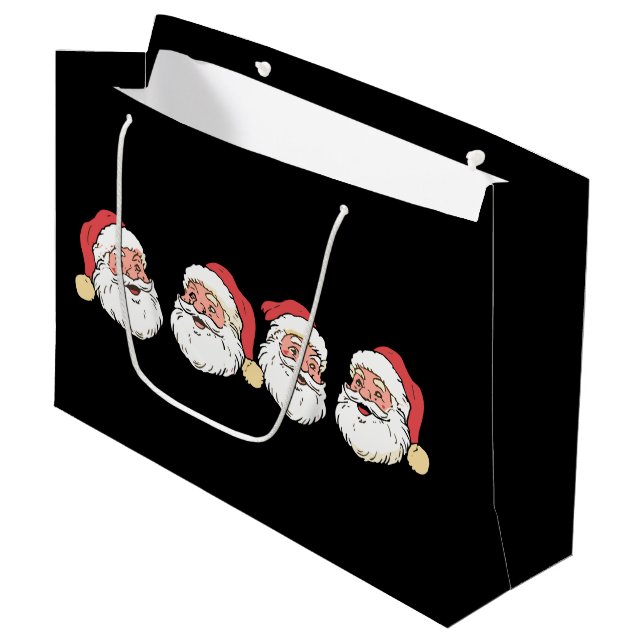 God Jul Santa Claus mössa Xmas (Framsidan Vinklad)