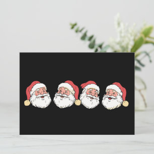 God Jul Santa Claus-mössa Xmas Julkort