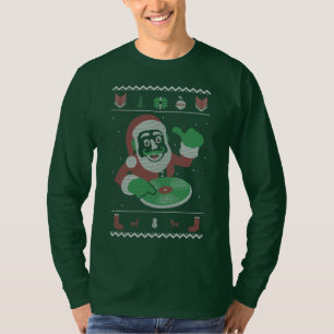 God jul Santa DJ Party T Shirt