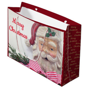 God jul Santa Giftbag