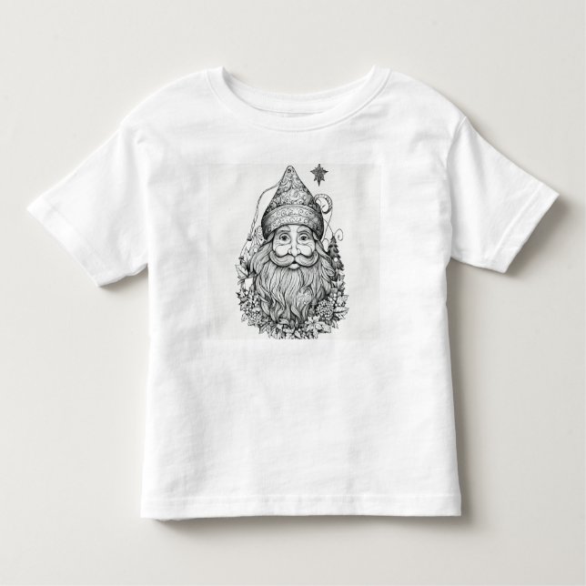 God jul Santa Graphic T-shirt - Spread Joy (Framsida)