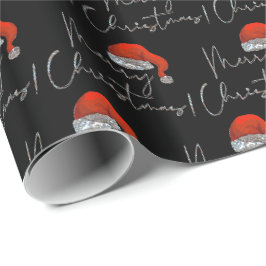 God jul Santa Hat Presentpapper