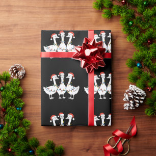 God Jul Santa Hatt Ankor Högtid Xmas Anka Presentpapper