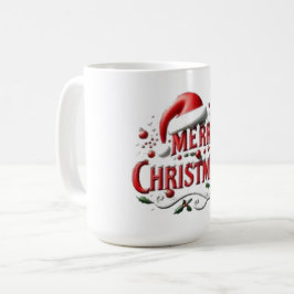 God Jul Santa Hatt Kaffemugg