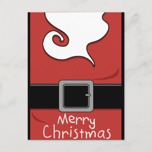 God jul Santa Helg Vykort