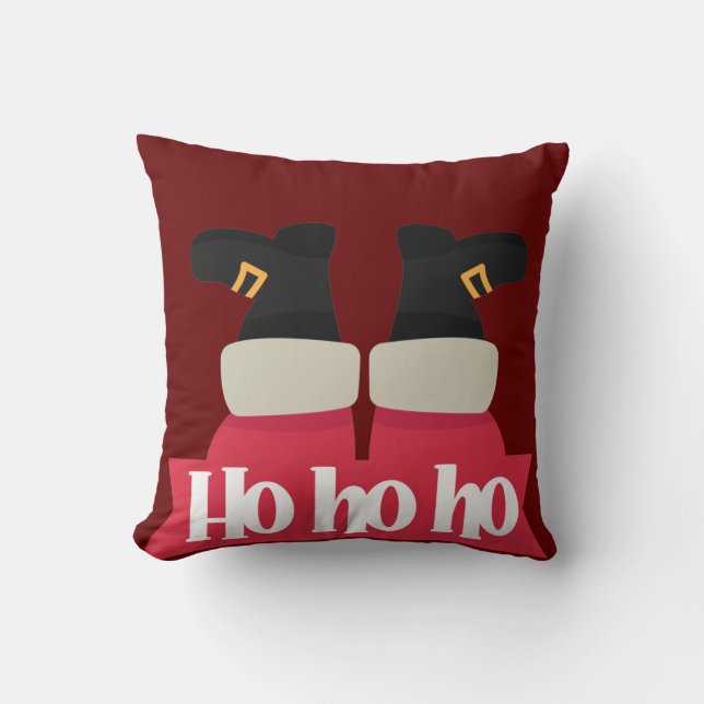God jul Santa Ho Ho Ho Kudde (Framsida)