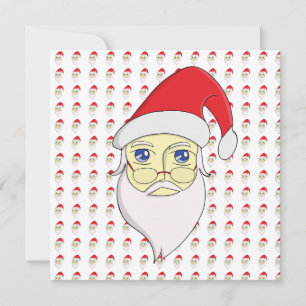 God jul Santa Inbjudningar