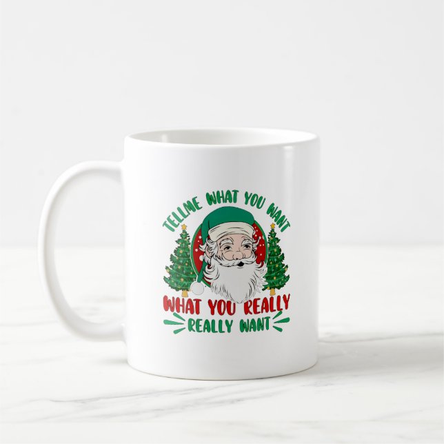 God jul Santa Kaffemugg (Vänster)
