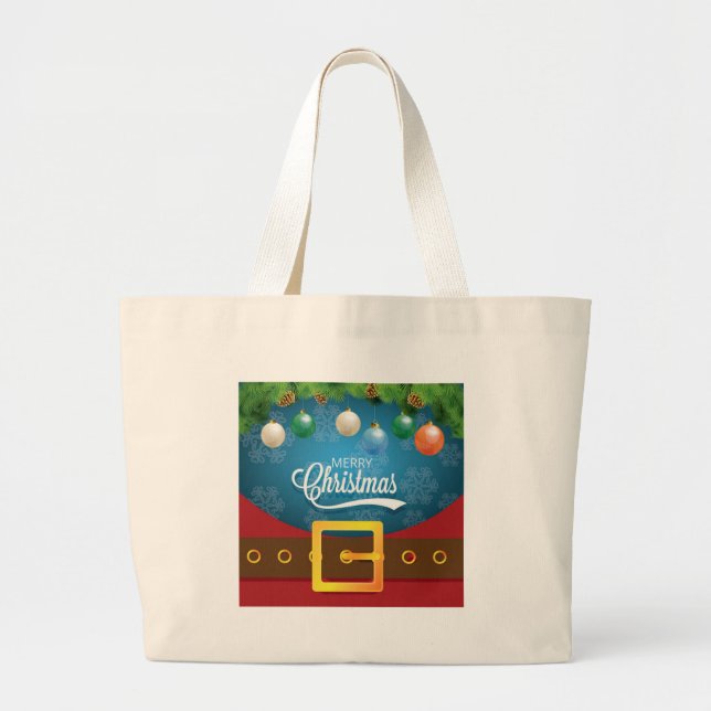 God jul Santa Kostym Jumbo Tygkasse (Framsidan)