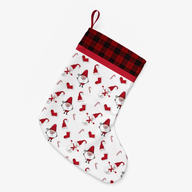 GOD JUL SANTA LITEN JULSTRUMPA (Framsidan (Hängande))