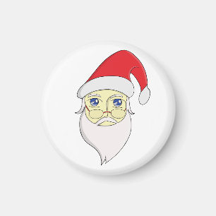 God jul Santa Magnet