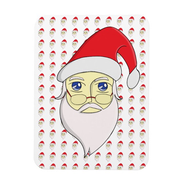 God jul Santa Magnet (Vertikal)