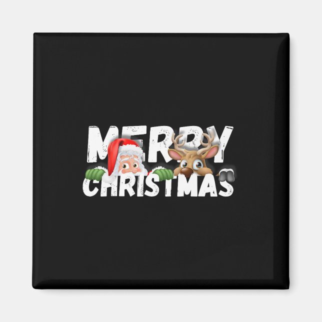 God jul Santa Magnet (Framsidan)