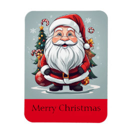 God jul Santa Magnet