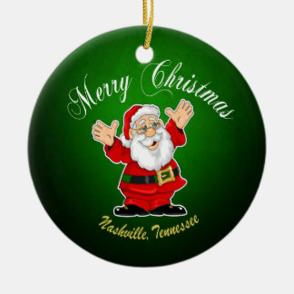 God jul Santa Nashville Ornament