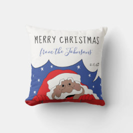 God jul Santa of ColorSays Kudde