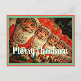 god jul Santa postcross Vykort