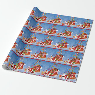 God jul Santa Presentpapper