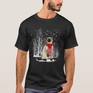 God jul Santa Ragdoll Siamese Cat Christma T Shirt