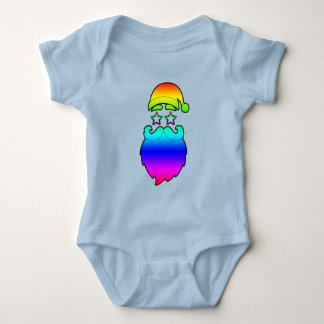 God jul Santa Rainbow T Shirt