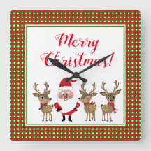 god jul Santa Reindeer Red Grönt Play