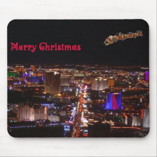 God jul Santa & renar Las Vegas Mousep Musmatta