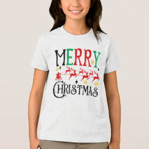 God jul Santa Sleigh-61049 T-Shirt Hoodie