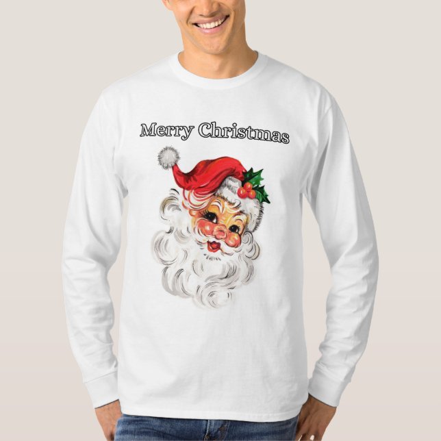 God jul, Santa T Shirt (Framsida)