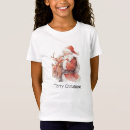 God jul Santa T Shirt