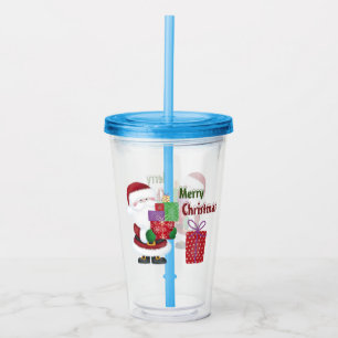 God jul Santa Take Away Mugg
