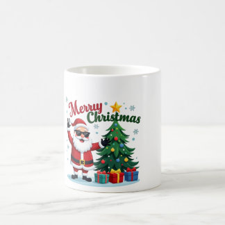 God jul | Santa & Träd Design Kaffemugg