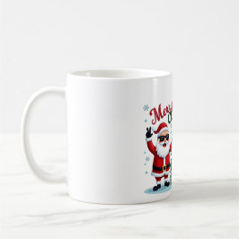 God jul | Santa & Träd Design Kaffemugg