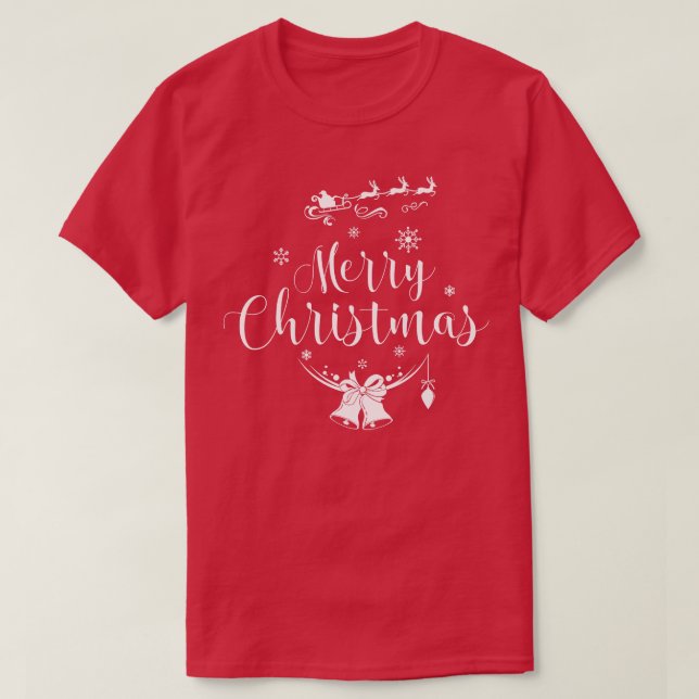 God jul Santa TShirt T Shirt (Design framsida)