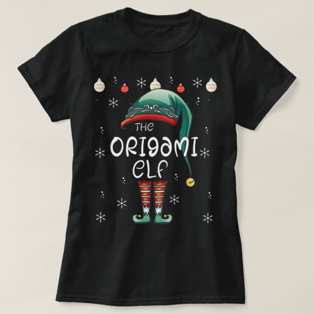 God Jul Santas Favorite Mahjong Player Merry Xma T Shirt (Design framsida)