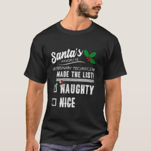 God Jul Santas List Funny T Shirt