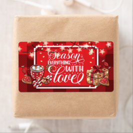 God jul, säsong med Kärlek Fraktsedel