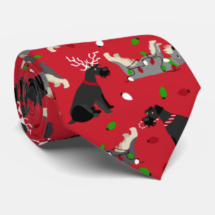 God jul Schnauzer Neck Tie Slips