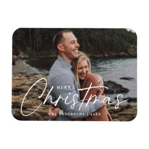 God jul Script Helgdag Photo Magnet