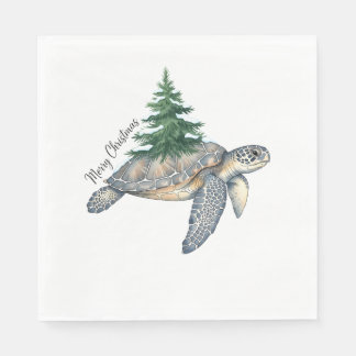 God jul Sea Turtle Pappersservett