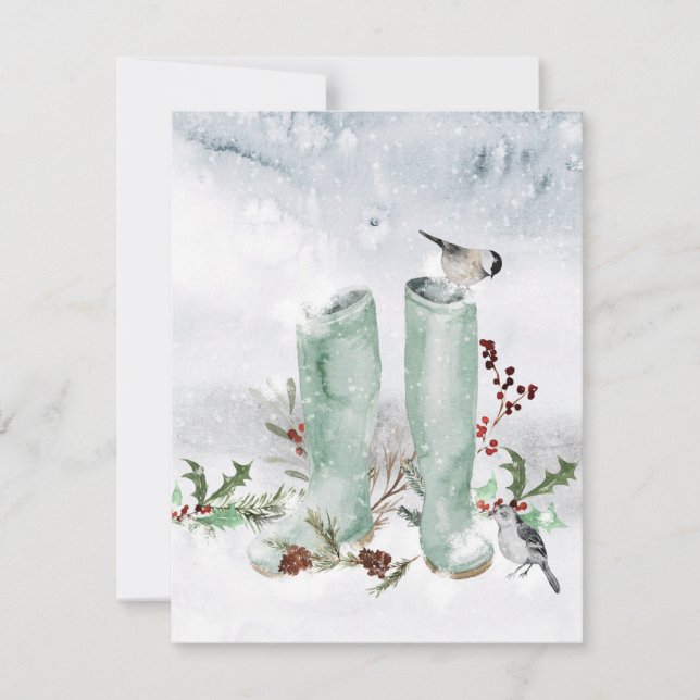 God jul Semesterkort Julkort (Framsida)