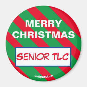 GOD JUL Senior TLC Magnet
