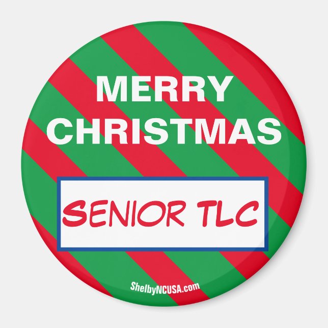 GOD JUL Senior TLC Magnet (Framsidan)