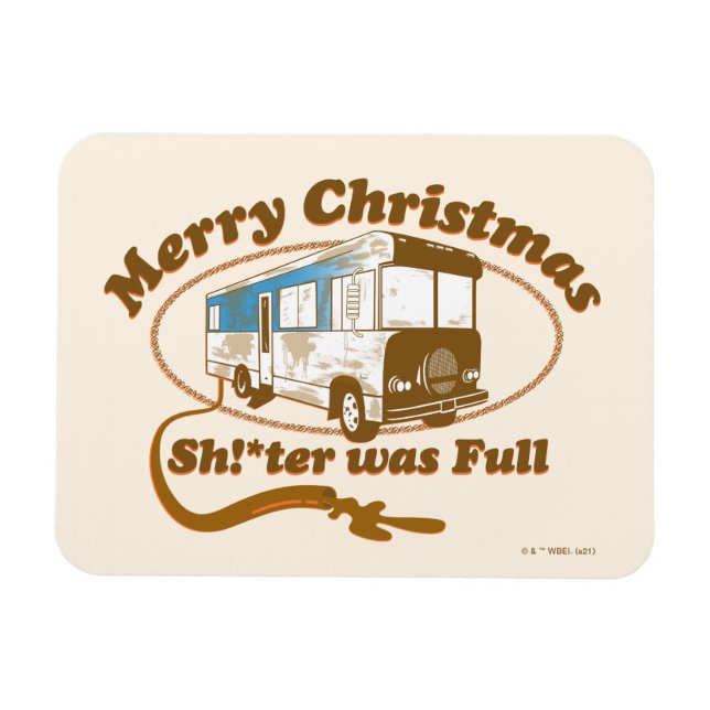 god jul Sh!*ter var Fullt Magnet (Horisontell)