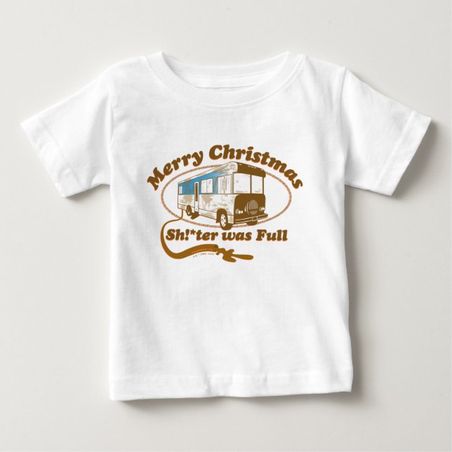 God jul Sh!*ter var Fullt T Shirt (Framsida)