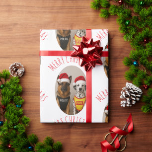 God jul Shepherd och Dalmatien Presentpapper