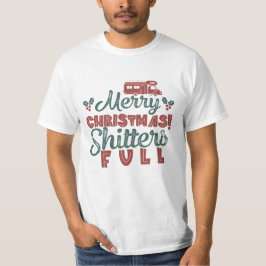 God jul Shitters Fullt - Vacitet T Shirt