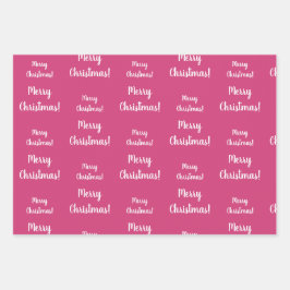 God jul Shock rosa Mönster